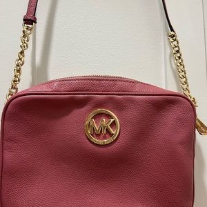 Pink Michael Kors crossbody.